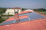 Impianto fotovoltaico parzialmente integrato a Santa Lucia, Faenza (RA)